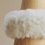 pelucheuse du collier en cuir luxe