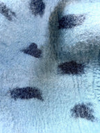 Niche Chat Feutre Laine Fait Main - Grotte Bleue Planète